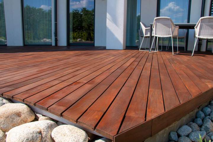 Pose de terrasse en bois Laval